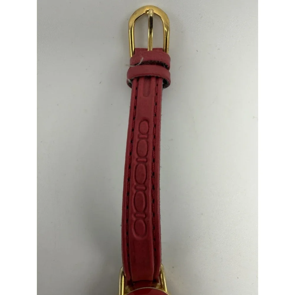 Decambridge Ladies Watch 24K Gold Plated New Battery 21MM 6.25